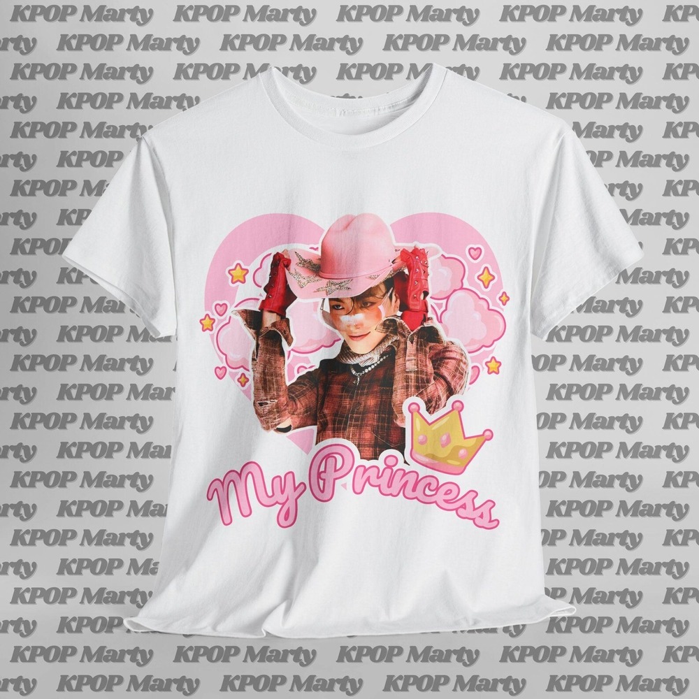 Ateez Hongjoong Princess Shirt White